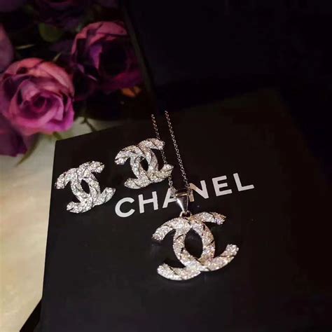 chanel sterling prong set earrings|chanel earrings for sale.